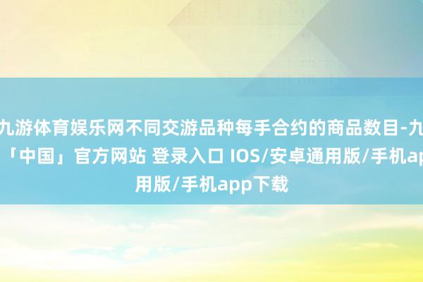 九游体育娱乐网不同交游品种每手合约的商品数目-九游体育「中国」官方网站 登录入口 IOS/安卓通用版/手机app下载