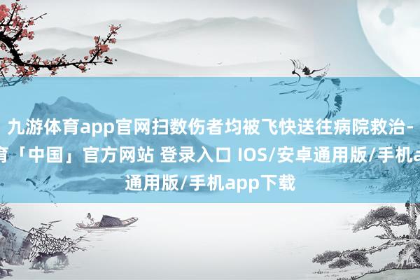 九游体育app官网扫数伤者均被飞快送往病院救治-九游体育「中国」官方网站 登录入口 IOS/安卓通用版/手机app下载